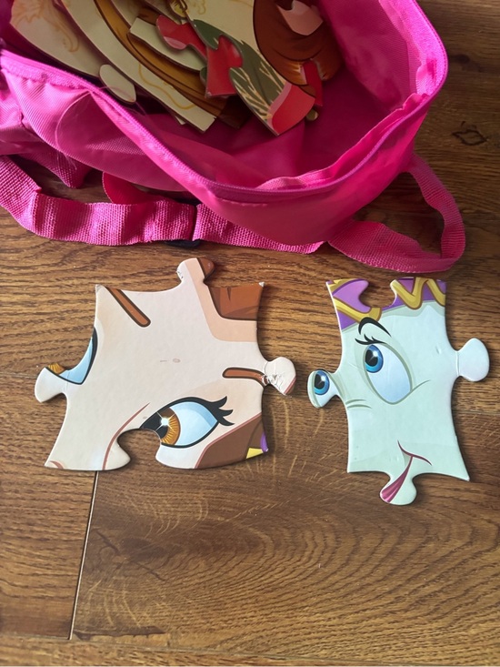 Disney Other - Disney Beauty and the Beast large floor puzzle